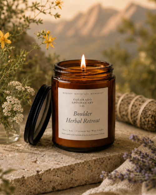 Boulder Herbal Retreat - Luxury Scented Candle (8 oz.)